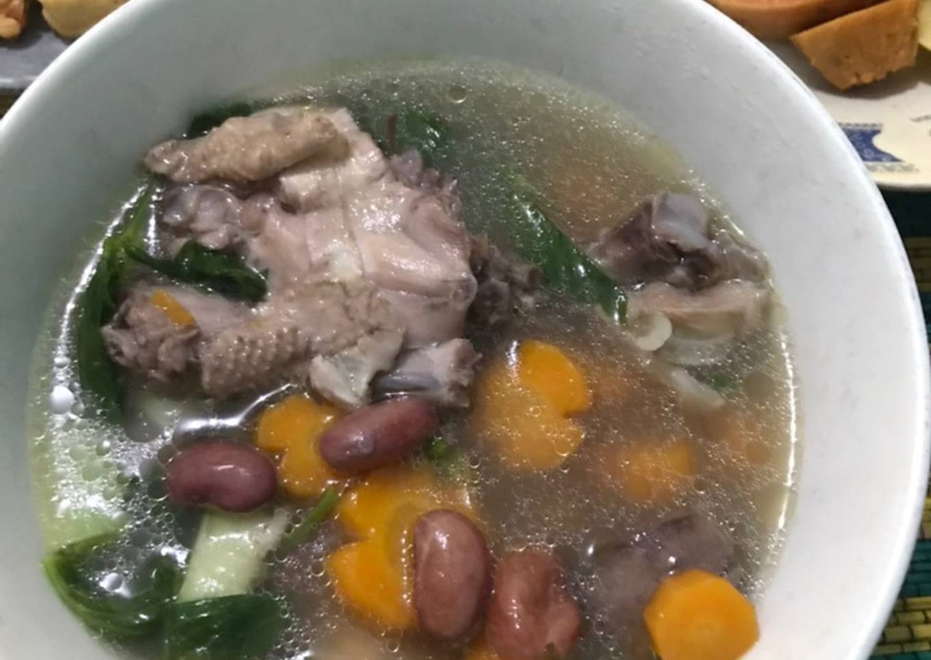 Resep Sup ayam kampung kacang merah yang Bisa Manjain Lidah