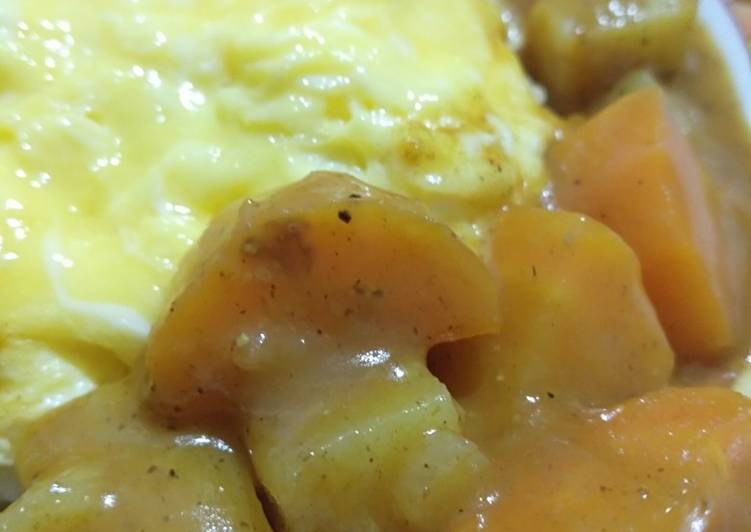 Omurice curry