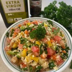 Couscous Veg Salad A picture of Couscous Veg Salad.
