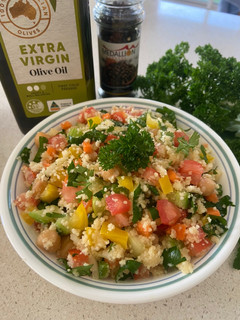 A picture of Couscous Veg Salad.