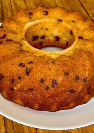 Una foto de Ponqué / Pudín de banano