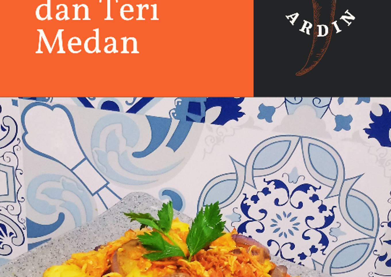 Balado Terong, Kentang dan Ikan Teri Medan