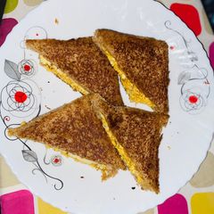 A picture of Grilled paneer cheese sandwich.