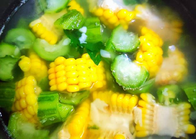 Bagaimana Menyiapkan Bening Jagung Oyong Simpel Mudah Murah Sehat dan Segerrr #466²⁸, Enak Banget