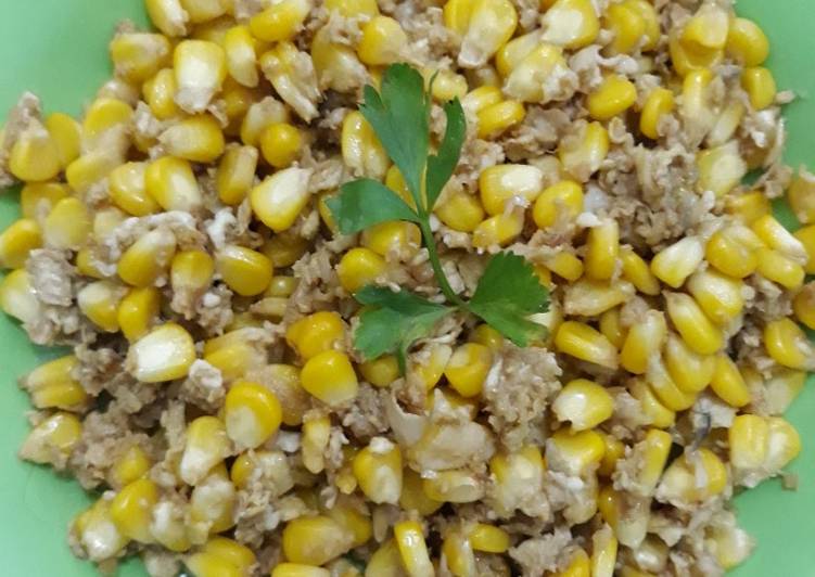 step by step Membuat Jagung rebus bumbu nasi goreng ala bundaKiyya yang Lezat