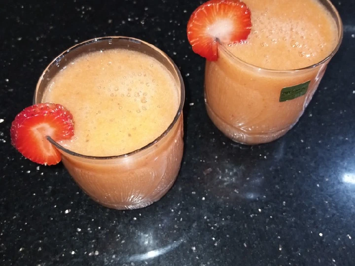 Simple Way Make Recipe Apple strawberry Cooler that is  Makes Drooling, Appealing}