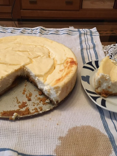 Una foto de Tarta de queso sin gluten