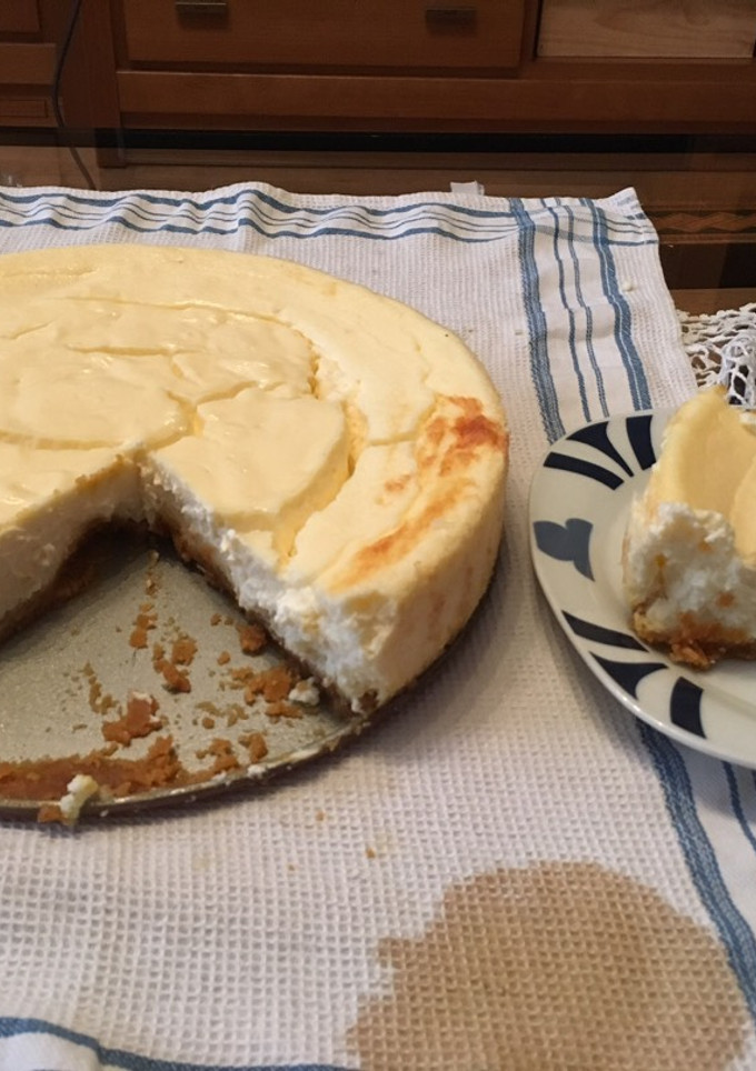 Una foto de Tarta de queso sin gluten
