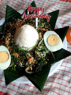 Foto resep Sego Bancaaan / sego Mong-mong / sego gudangan khas Solo
