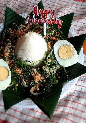 Foto resep Sego Bancaaan / sego Mong-mong / sego gudangan khas Solo