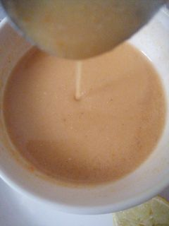 صورة لوصفة شوربة عدس يمييي