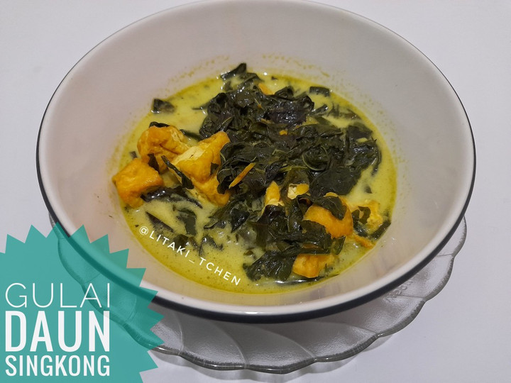 Resep Gulai Daun Singkong, Bisa Manjain Lidah