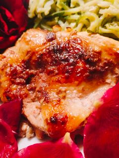 玫瑰桔醬氣炸雞腿排 的食譜成品照片