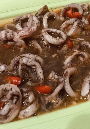 Foto resep Cumi hitam extra pedas