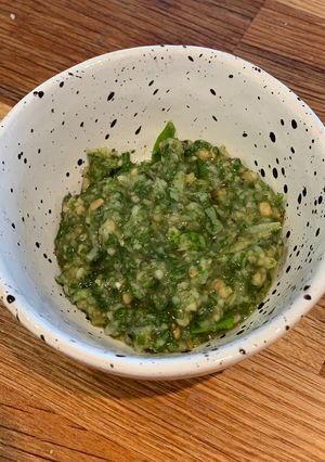 A picture of Pesto 🌱.