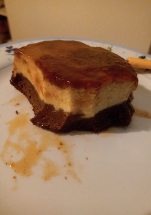 Una foto de Torta imposible versión light