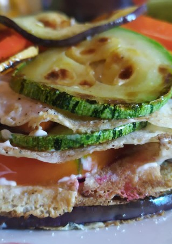 Una foto de Torre de Panqueques 😋 Vegetariana! 🇦🇷❤️
