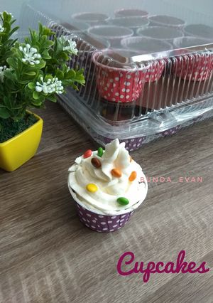 Foto resep Chocolate Cupcakes (Lembut, wangi 🍰🍰💕💕)