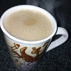 A picture of Caramel flavoured tea.