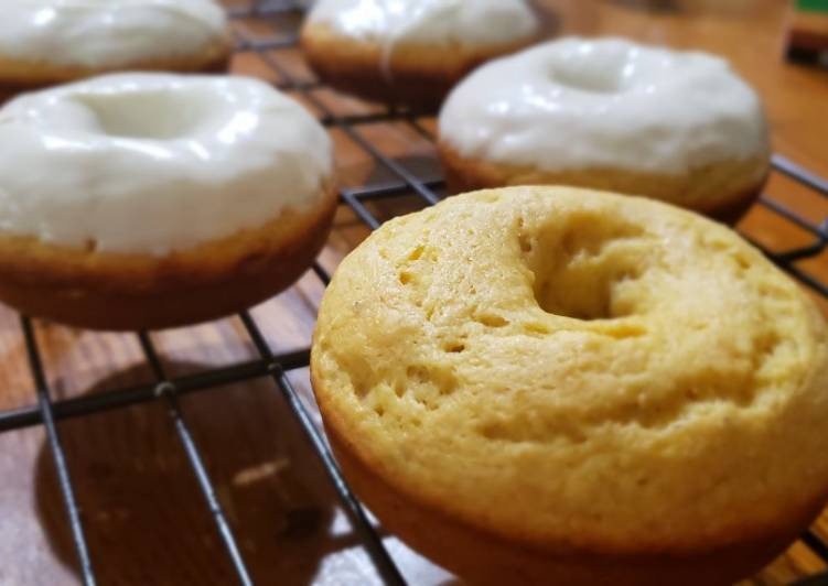 Steps to Prepare 1-2-3 Banana Donuts in A Minutes for Family