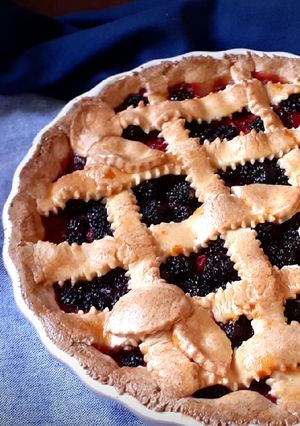 Une photo de Tarte aux mûres sauvages SG SL