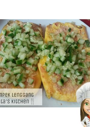 Foto resep Pempek Lenggang Bakar Khas Palembang #Wongkitogalo #Pelembang
