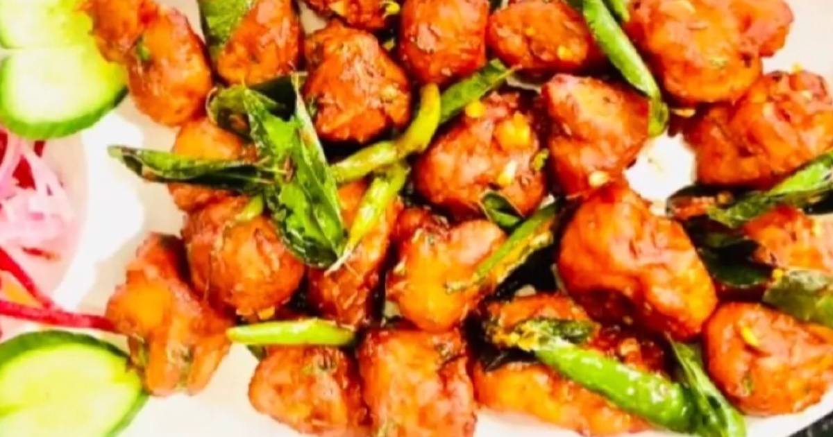 Red spicy chicken 65 Recipe by Annies_book Cookpad
