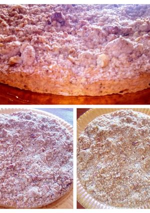 Una foto de Tarta de manzana o aplle crumbel