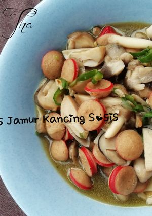 Foto resep Tumis Jamur Kancing Sosis