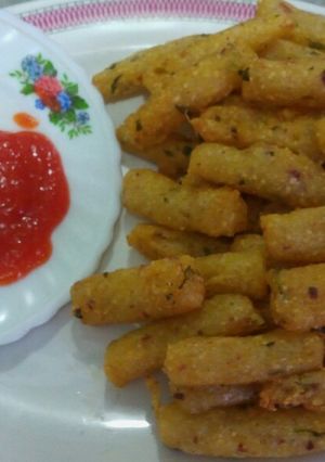 Foto resep Stick kentang keju corned#bikinramadanberkesan