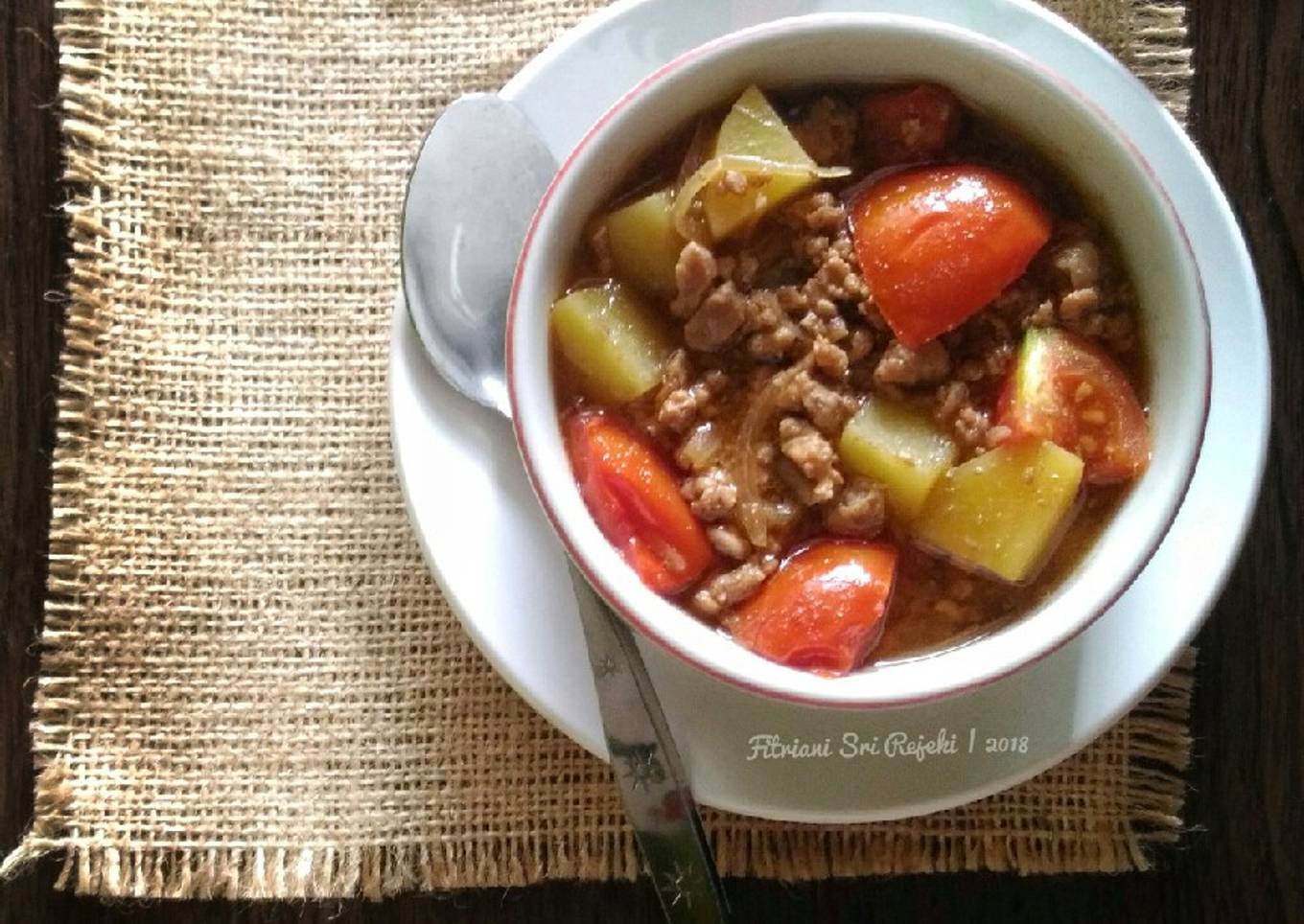 2. Semur Daging Cincang Kentang #selasabisa