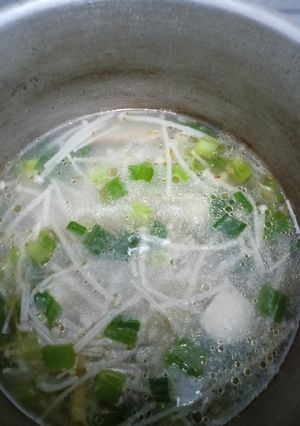 Foto resep Sup ayam inokitake