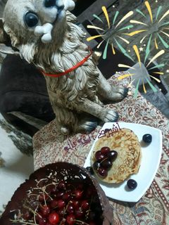 عکسی از دستور پنکیک ساده بدون شیر