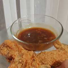 รูปของ Ayam crispy saus mentega