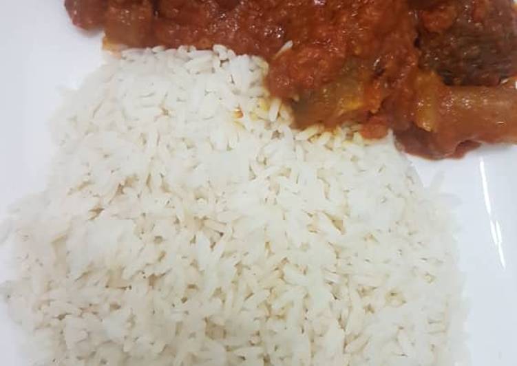 How to Make Recipe of Beef stew and rice