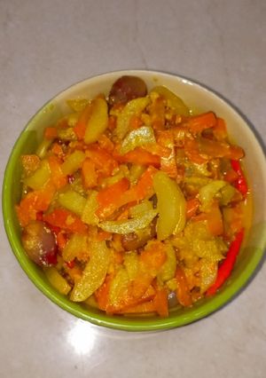 Foto resep Acar kuning wortel timun