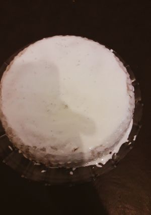 Una foto de Torta de naranja en licuadora