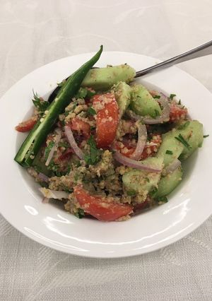 عکسی از دستور سالاد گردو