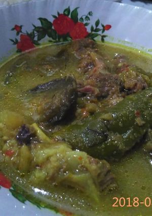 Foto resep Lodeh terong campur kikil endeus
