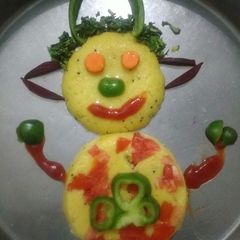A picture of Mix Vegetable upma.