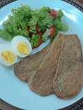 Milanesas de berenjenas 🍆 con ensalada 🥗