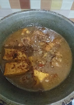Foto resep Ayam kecap tahu mantul