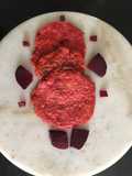 Beet-Suji-Oats Mini Dosa
