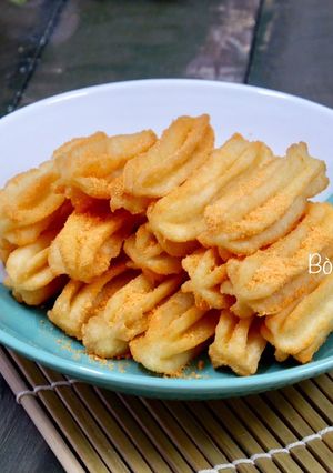Hình của món Churros chiên lắc Phô Mai.