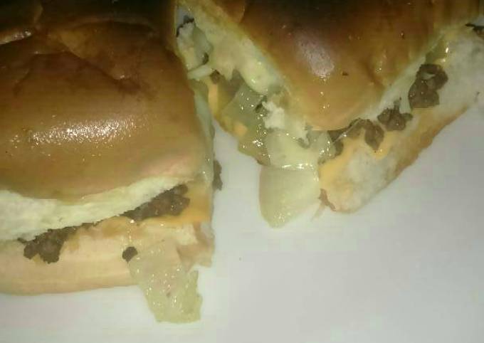 Homemade Cheese burgers