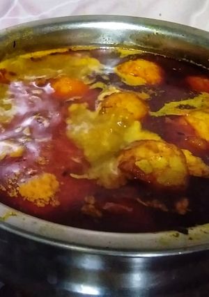 A picture of Potato curry.