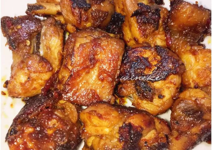 Resep Ayam Bekakak Oleh Wineke Asmeral Cookpad