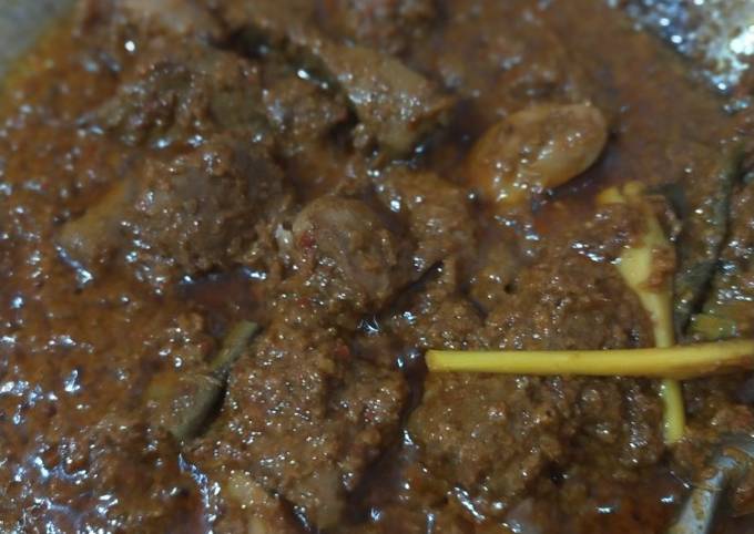 Rendang sederhana maknyus