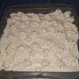 Tarta de dulce de leche y crema chantilly