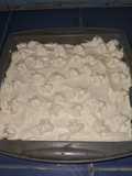 Tarta de dulce de leche y crema chantilly